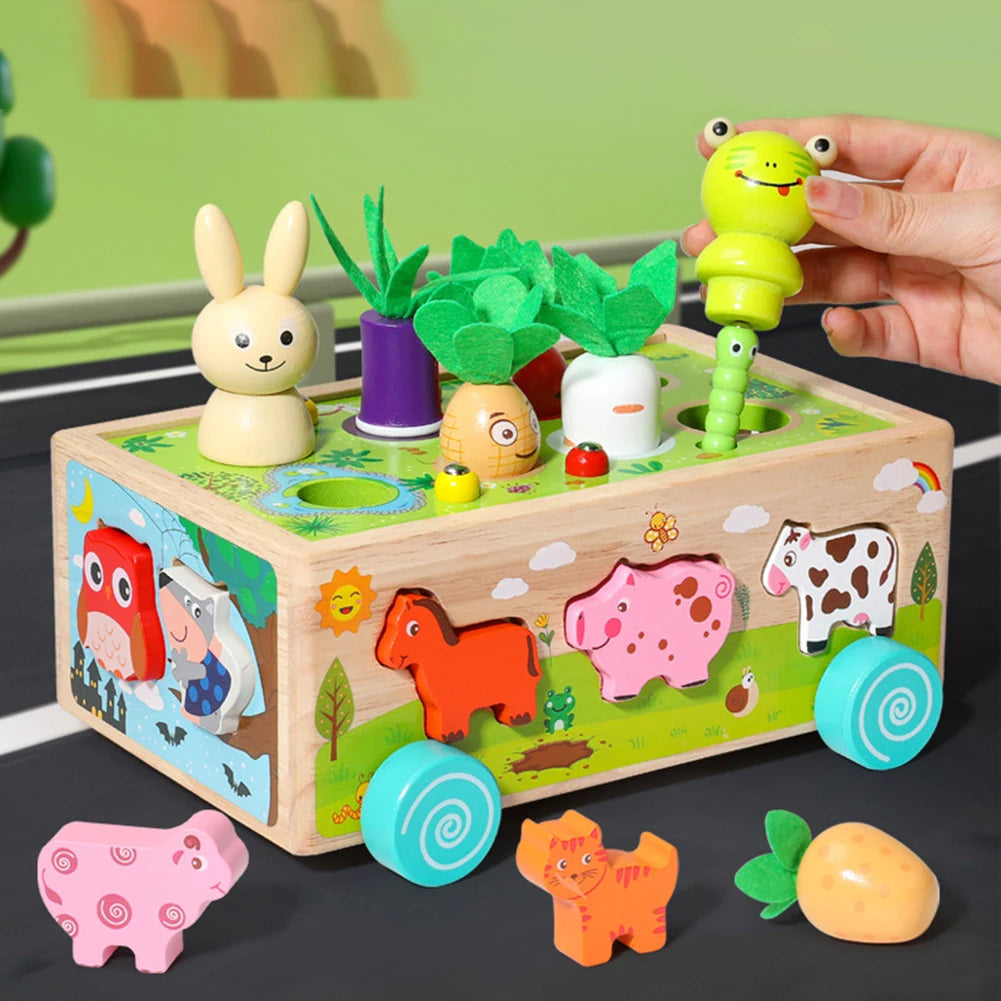 Skills Game Wooden Toys for Toddlers