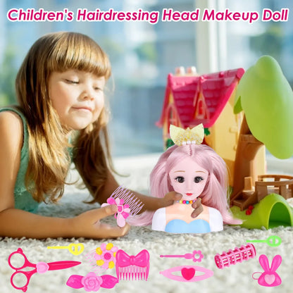 Half Body Makeup & Hair Styling Doll