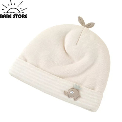 Baby Hats Newborn Beanie Winter Warm Thicker Cotton Soft Elastic