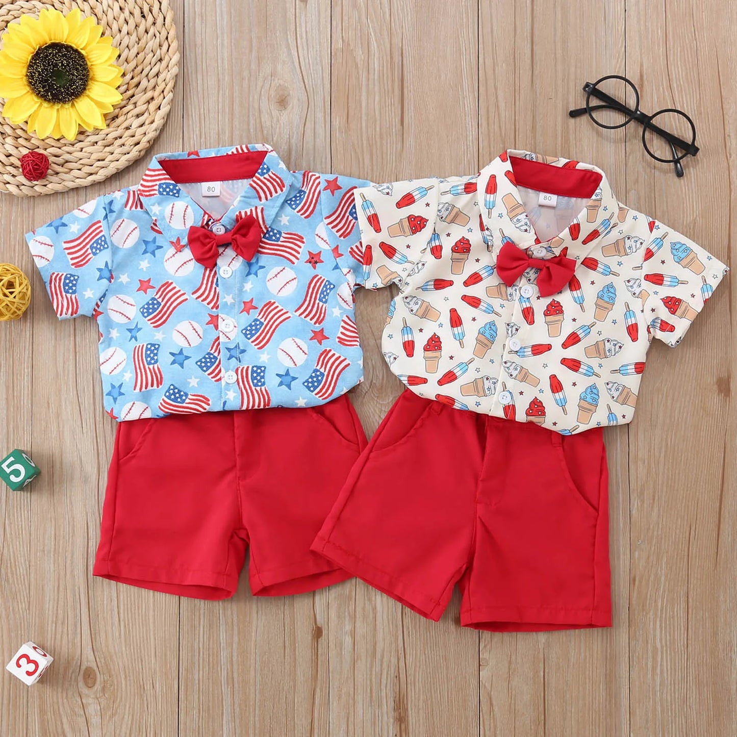 Boy Toddler Short Sleeve 3-6 Months