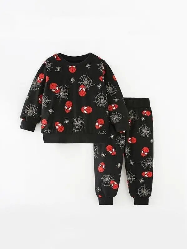 Children Spiderman Clothing Suit