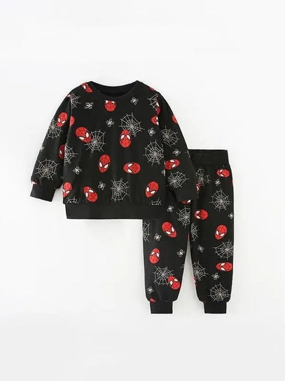 Children Spiderman Clothing Suit