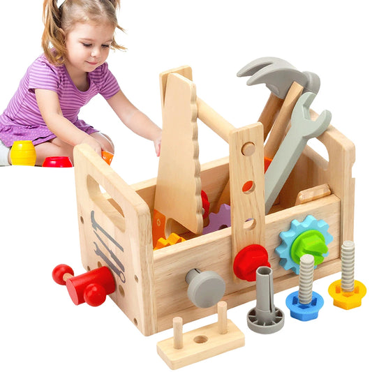 Wooden Kids Tool Set