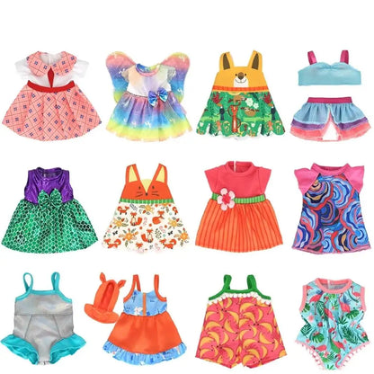 12Pcs Baby Doll Clothes  Jumpsuit Swimsuit Handmade