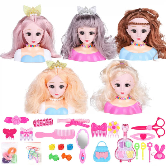 Half Body Makeup & Hair Styling Doll