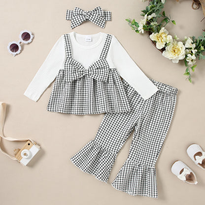 Toddler Girl Clothes Outfits,3Pcs  Set 12M-4T