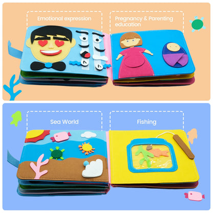 Baby Cloth Books Toddler Basic Life Skill